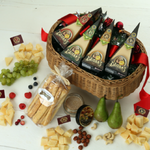 PROBIERSET 4 KÄSE KEILE a 180 g Hartkäse Dziugas 12,18,24,36 Monate